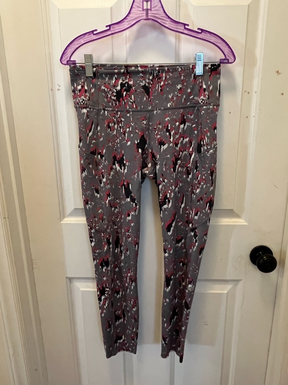 🍋LIKE NEW Lululemon Fast and Free High Rise Tight 25”- Floral Flux Multi - Sz 8